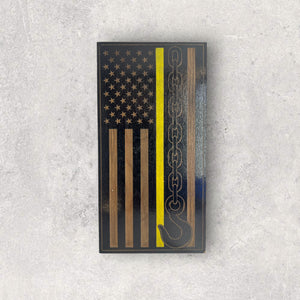 Tow Hook Thin Yellow Line