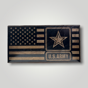 US Army Wood Flag