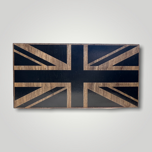 Union Jack Wood Flag